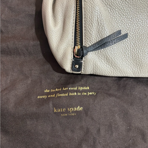 Kate Spade ♠️ leather bone color small backpack - Picture 4 of 7
